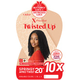 Outre X-Pression Twisted Up Crochet Braid - SPRINGY AFRO TWIST 20" 10X